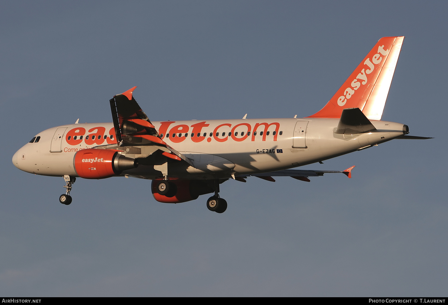 Aircraft Photo of G-EZAG | Airbus A319-111 | EasyJet | AirHistory.net #251228