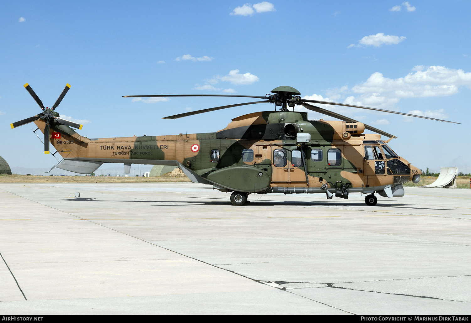 Aircraft Photo of 99-2505 | Eurocopter AS-532AL Cougar | Turkey - Air Force | AirHistory.net #251239