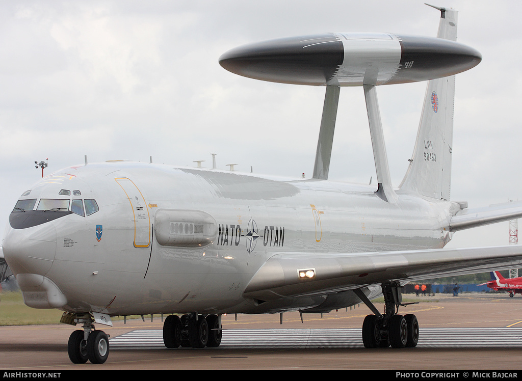Aircraft Photo of LX-N90453 | Boeing E-3A Sentry | Luxembourg - NATO | AirHistory.net #251265