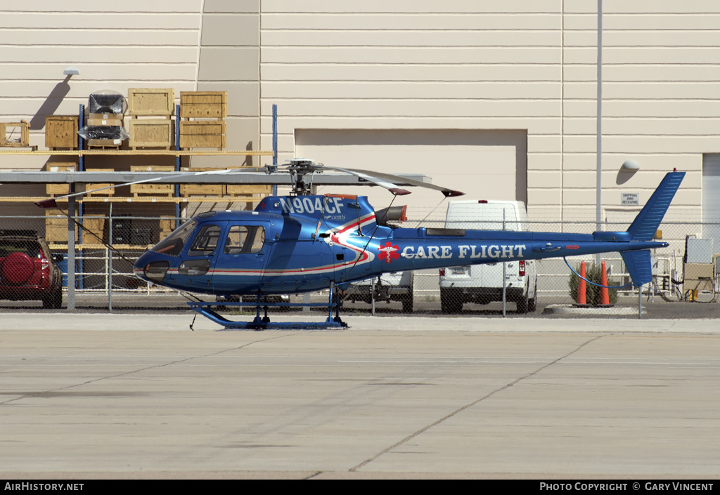 Aircraft Photo of N904CF | Aerospatiale AS-350B-3 Ecureuil | Care Flight | AirHistory.net #251269