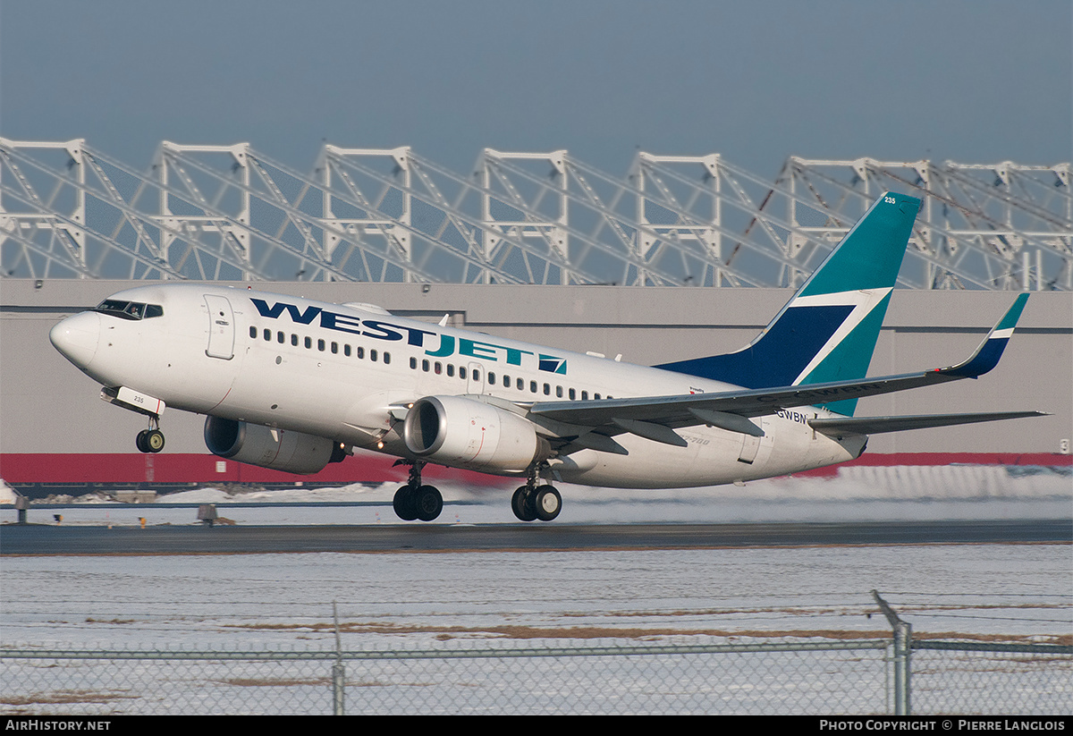Aircraft Photo of C-GWBN | Boeing 737-7CT | WestJet | AirHistory.net #251288
