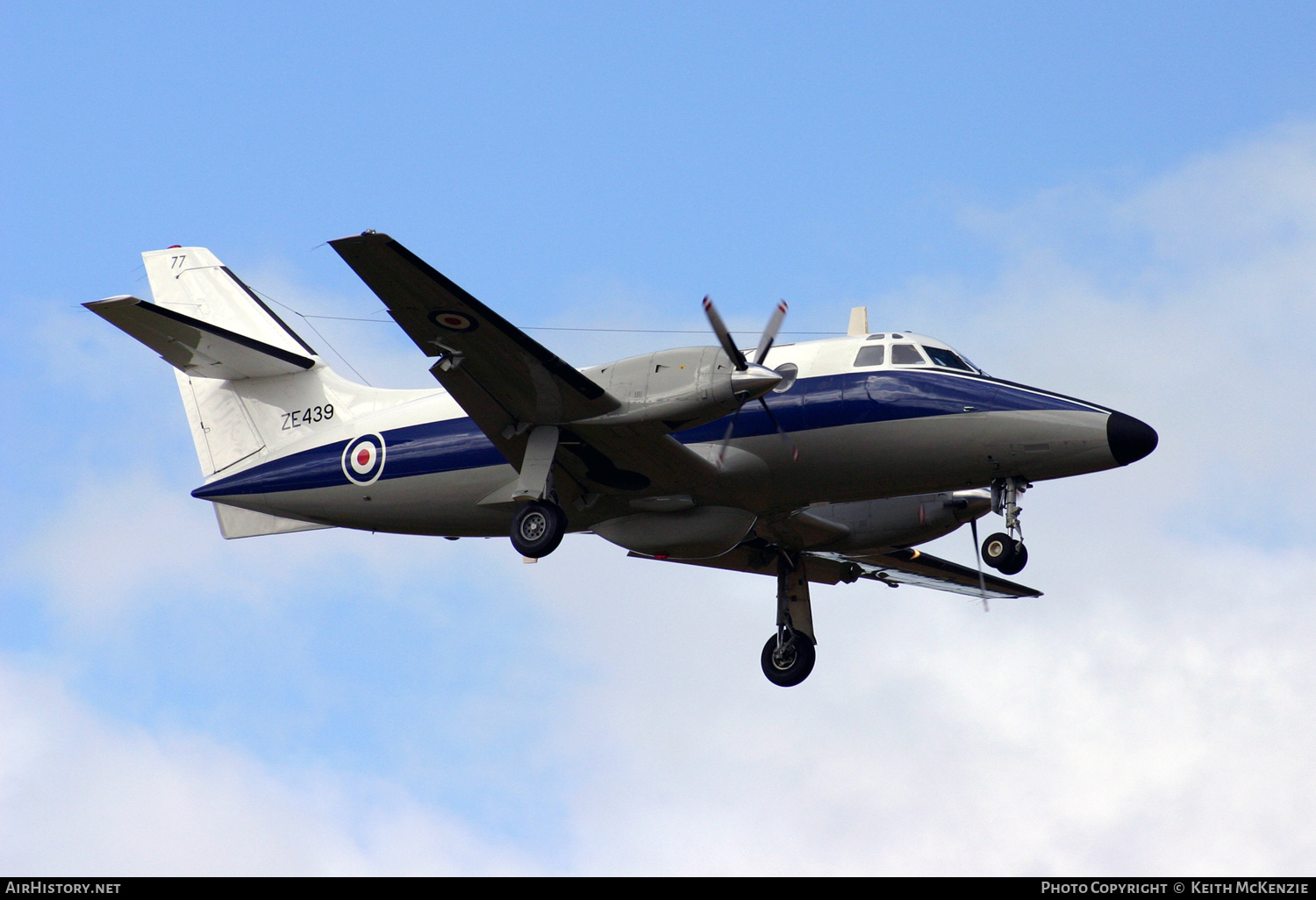 Aircraft Photo of ZE439 | British Aerospace BAe-3100 Jetstream T3 | UK - Navy | AirHistory.net #251290
