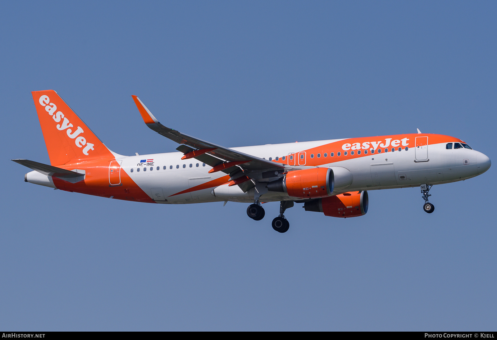 Aircraft Photo of OE-INE | Airbus A320-214 | EasyJet | AirHistory.net #251299