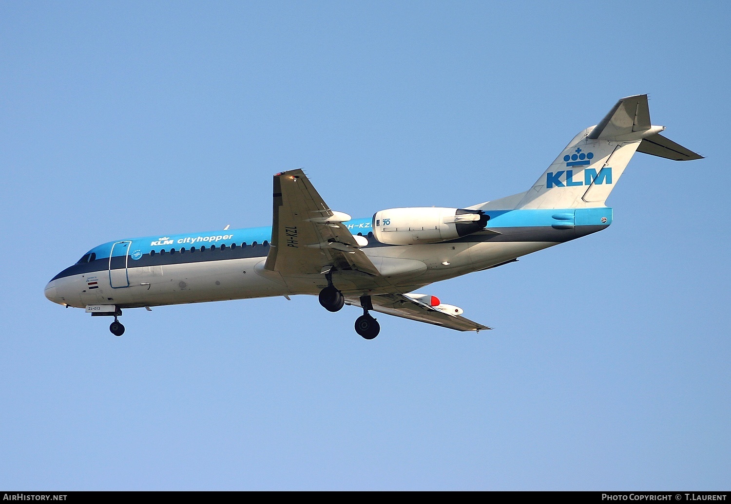Aircraft Photo of PH-KZL | Fokker 70 (F28-0070) | KLM Cityhopper | AirHistory.net #251301