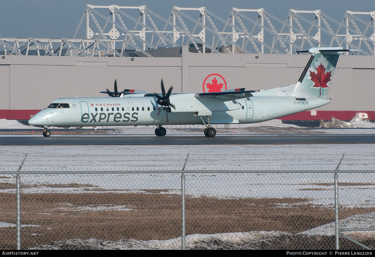 Aircraft Photo of C-FSRW | Bombardier DHC-8-402 Dash 8 | Air Canada Express | AirHistory.net #251308