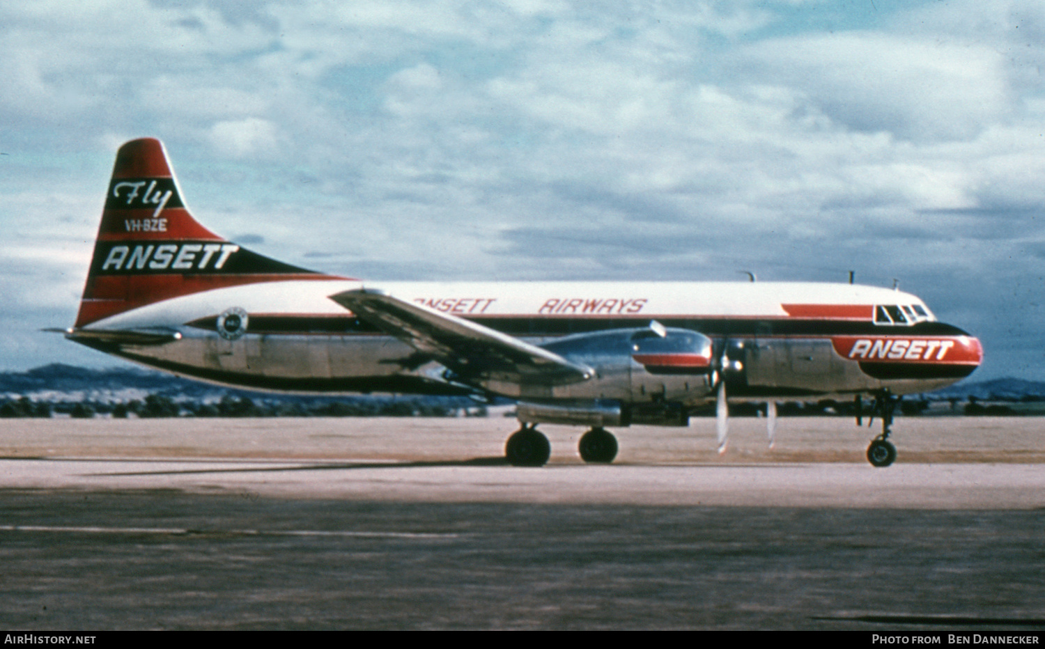 Aircraft Photo of VH-BZE | Convair 340-51A | Ansett Airways | AirHistory.net #251314