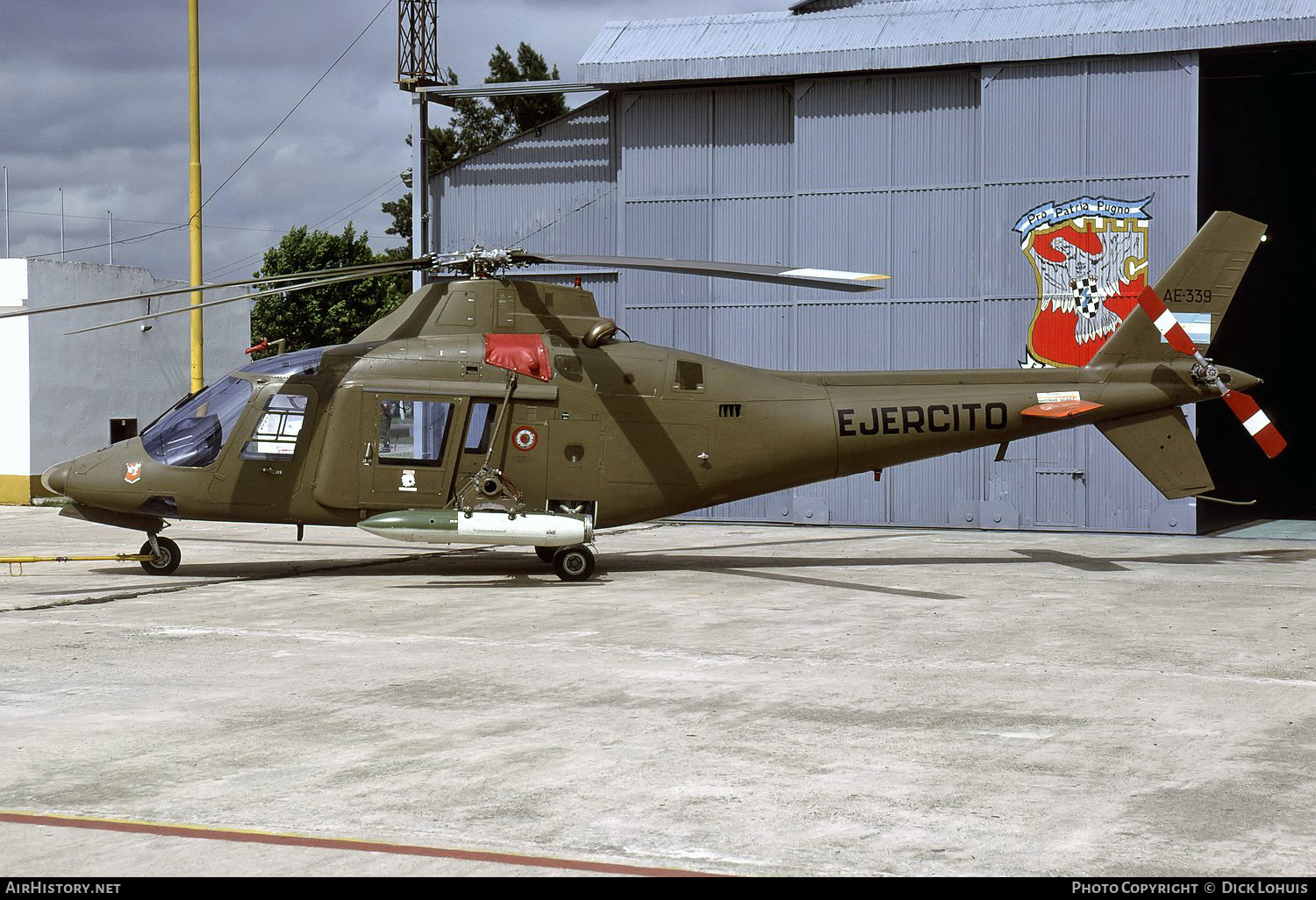 Aircraft Photo of AE-339 | Agusta A-109A | Argentina - Army | AirHistory.net #251316
