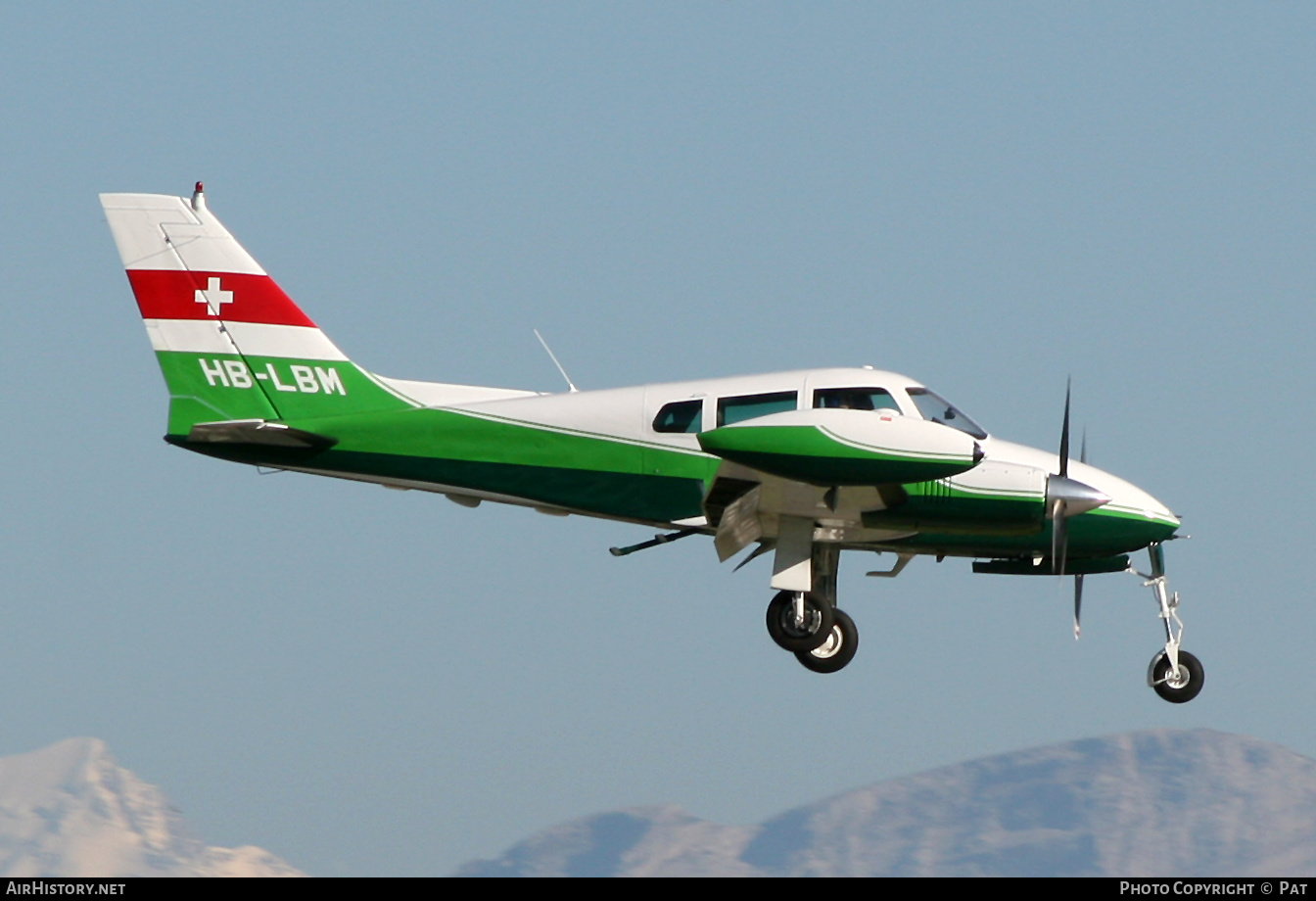 Aircraft Photo of HB-LBM | Cessna 310F | AirHistory.net #251336