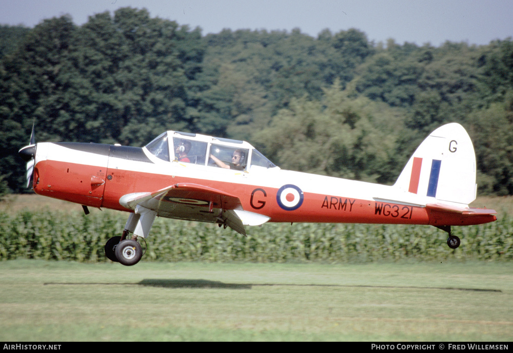 Aircraft Photo of G-DHCC / WG321 | De Havilland DHC-1 Chipmunk Mk22 | UK - Army | AirHistory.net #251342