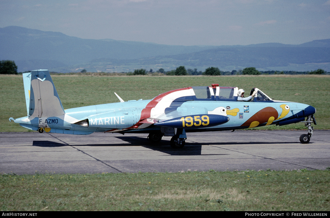 Aircraft Photo of F-AZMO | Fouga CM-175 Zéphyr | France - Navy | AirHistory.net #251353