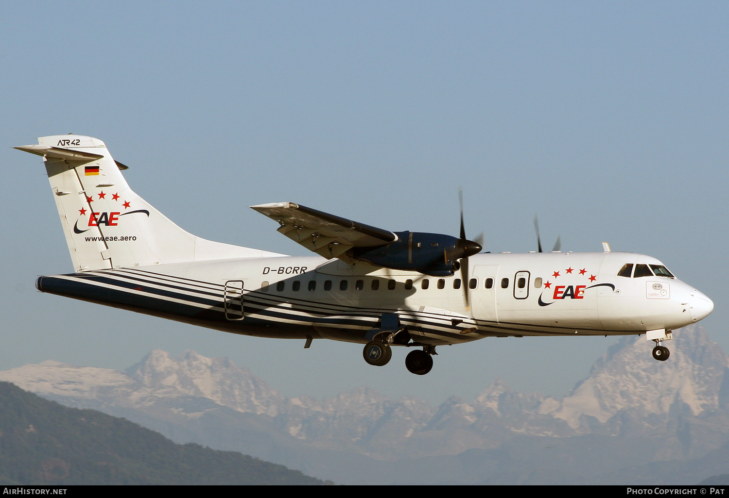 Aircraft Photo of D-BCRR | ATR ATR-42-300 | EAE - European Air Express | AirHistory.net #251388