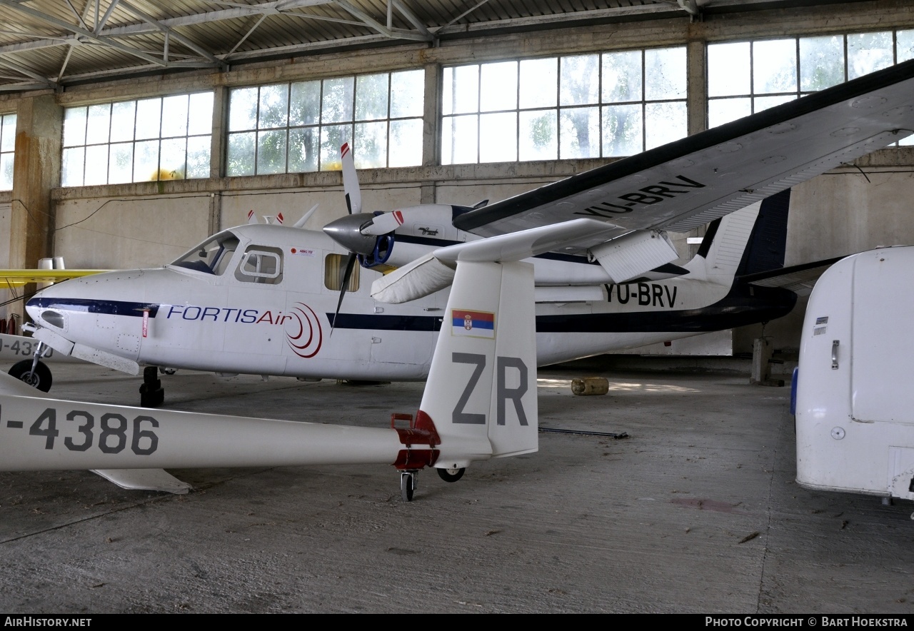 Aircraft Photo of YU-BRV | Aero Commander 680FP Commander | FortisAir | AirHistory.net #251391
