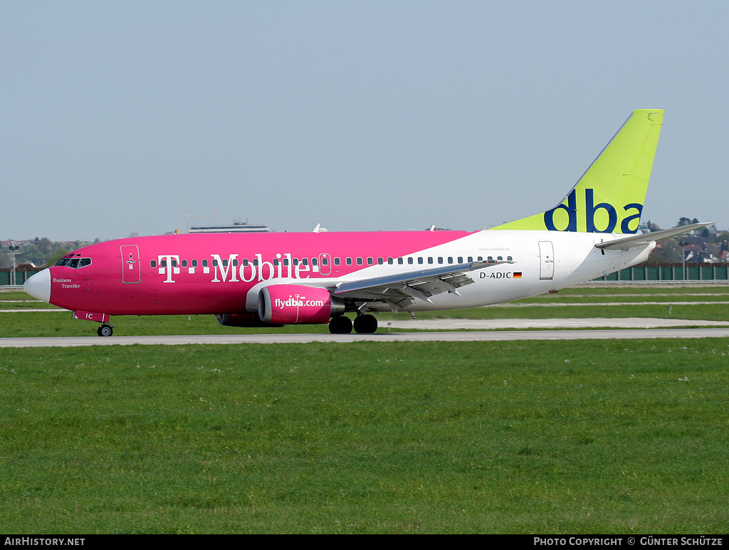 Aircraft Photo of D-ADIC | Boeing 737-36Q | DBA - Deutsche BA | AirHistory.net #251402