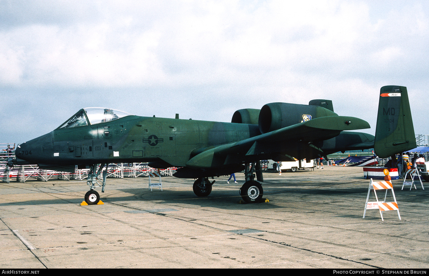 Aircraft Photo of 78-0704 / AF78-704 | Fairchild A-10A Thunderbolt II | USA - Air Force | AirHistory.net #251419