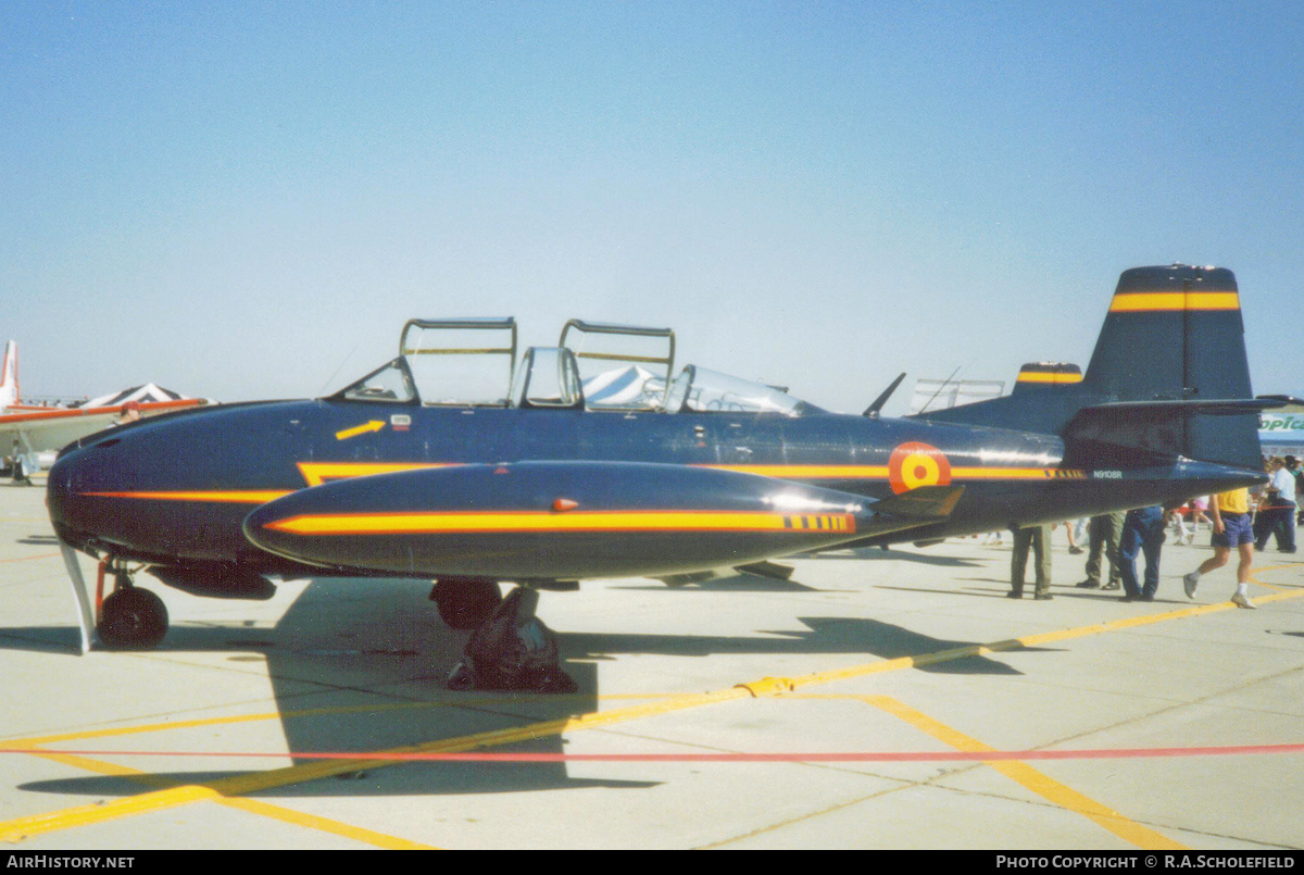 Aircraft Photo of N9108R | Hispano HA-200A Saeta | Spain - Air Force | AirHistory.net #251425