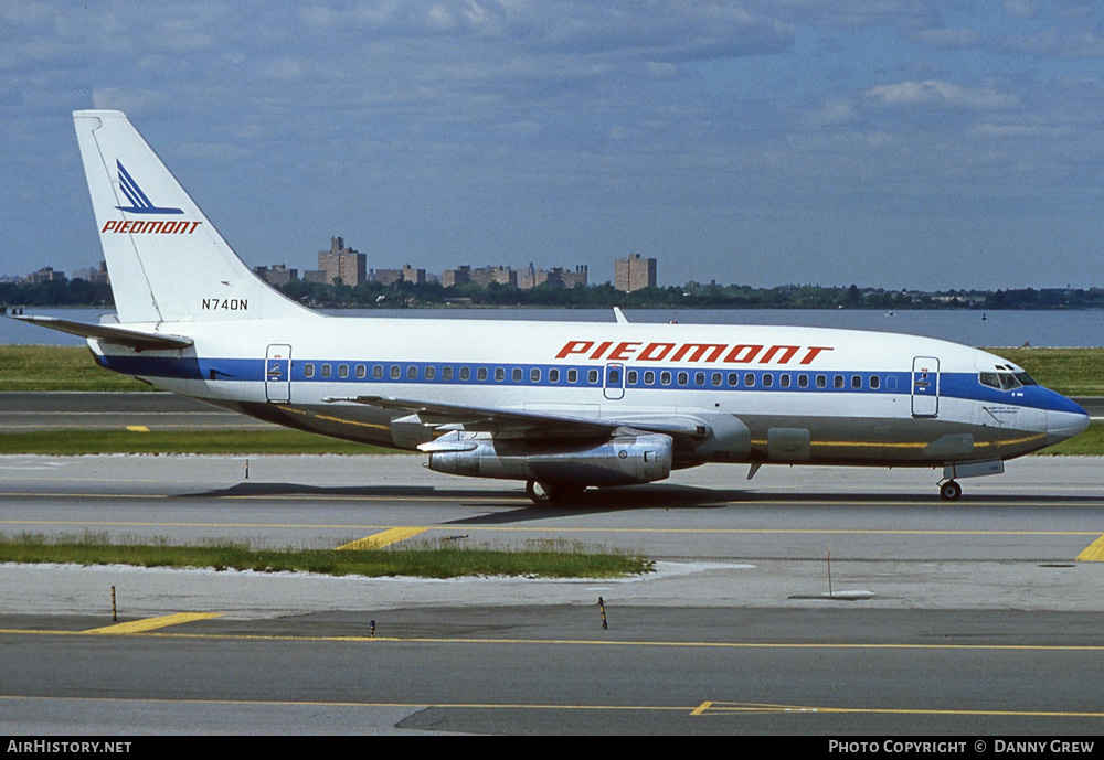 Aircraft Photo of N740N | Boeing 737-201 | Piedmont Airlines | AirHistory.net #251426