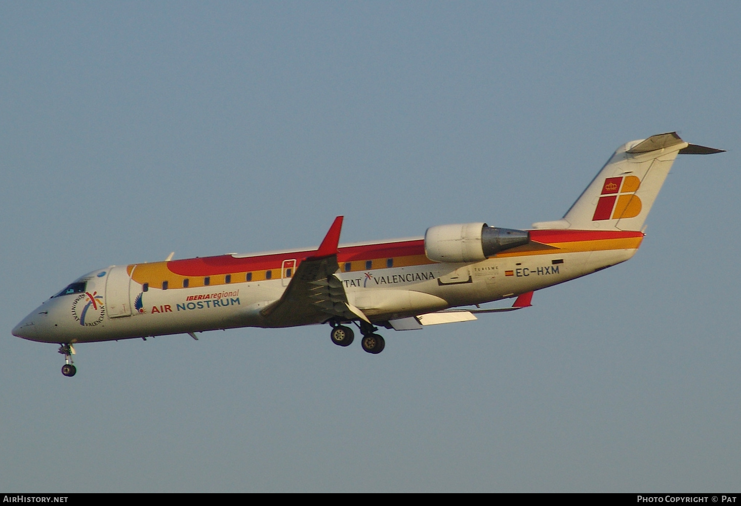 Aircraft Photo of EC-HXM | Bombardier CRJ-200ER (CL-600-2B19) | Iberia Regional | AirHistory.net #251430