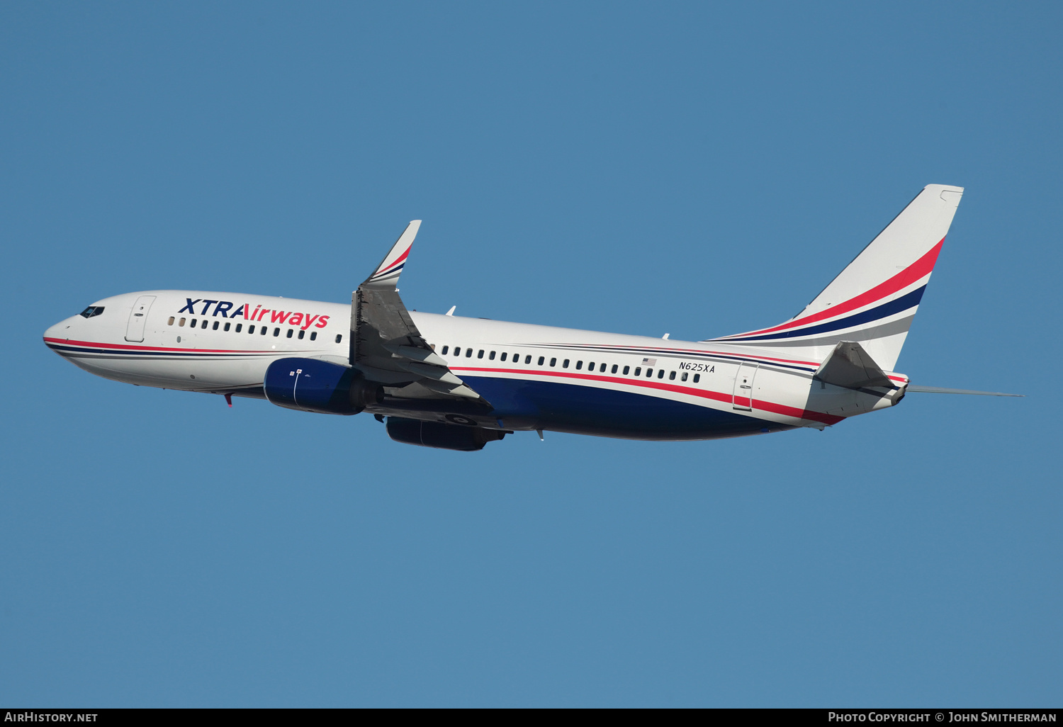 Aircraft Photo of N625XA | Boeing 737-86J | Xtra Airways | AirHistory.net #251449