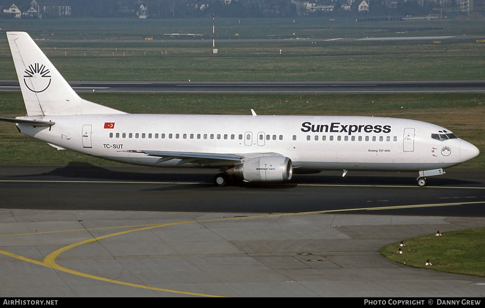 Aircraft Photo of TC-SUT | Boeing 737-4Y0 | SunExpress | AirHistory.net #251455