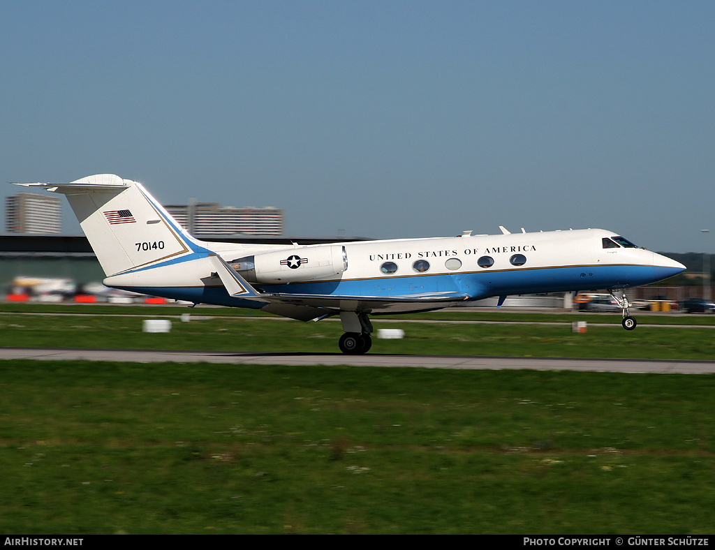 Aircraft Photo of 87-0140 / 70140 | Gulfstream Aerospace C-20E Gulfstream III (G-1159A) | USA - Army | AirHistory.net #251469