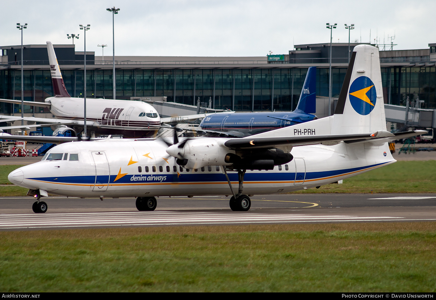 Aircraft Photo of PH-PRH | Fokker 50 | Denim Airways | AirHistory.net #251483