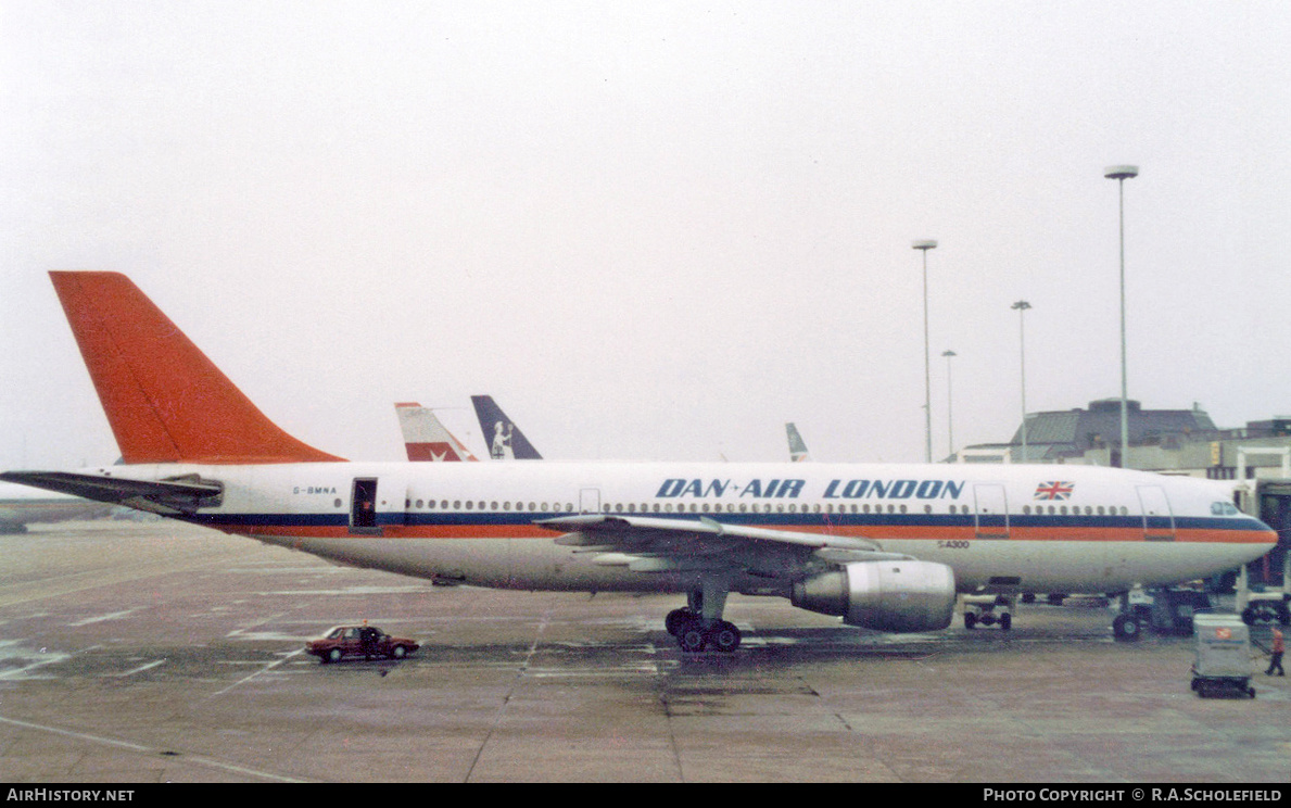 Aircraft Photo of G-BMNA | Airbus A300B4-203 | Dan-Air London | AirHistory.net #251492