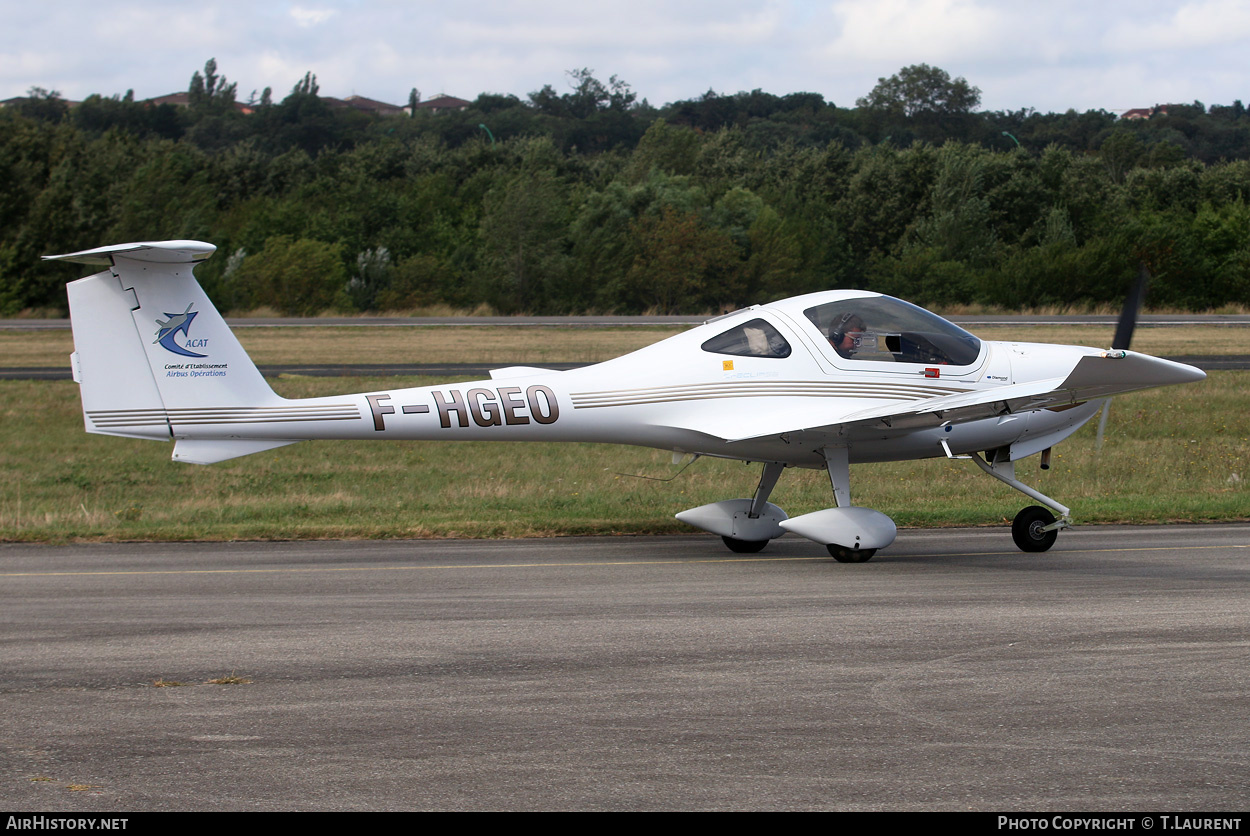 Aircraft Photo of F-HGEO | Diamond DA20C-1 Katana | ACAT - Aéro-Club du CE Airbus France Toulouse | AirHistory.net #251500