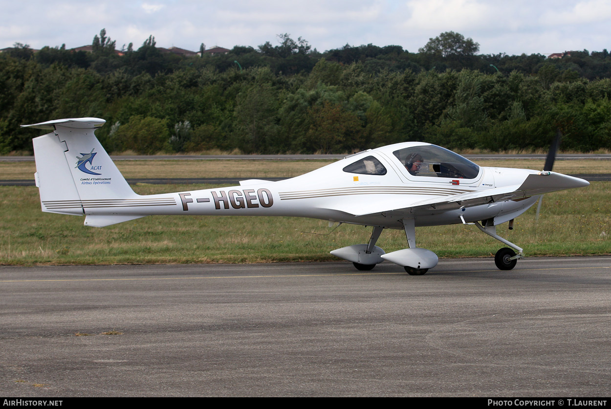 Aircraft Photo of F-HGEO | Diamond DA20-C1 Katana | ACAT - Aéro-Club du CE Airbus France Toulouse | AirHistory.net #251500