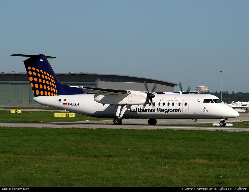 Aircraft Photo of D-BLEJ | Bombardier DHC-8-314Q Dash 8 | Lufthansa Regional | AirHistory.net #251504