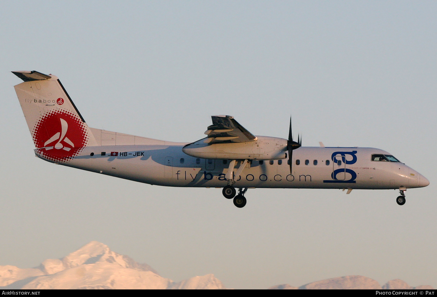 Aircraft Photo of HB-JEK | Bombardier DHC-8-315Q Dash 8 | Flybaboo | AirHistory.net #251513