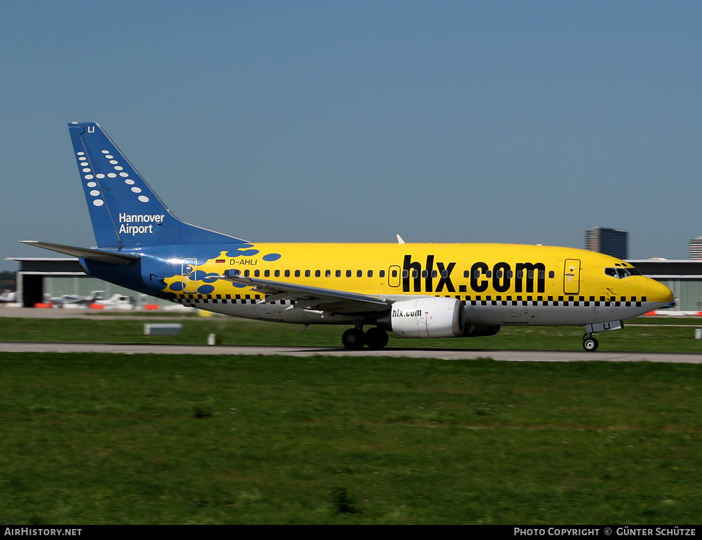 Aircraft Photo of D-AHLI | Boeing 737-5K5 | Hapag-Lloyd Express | AirHistory.net #251522