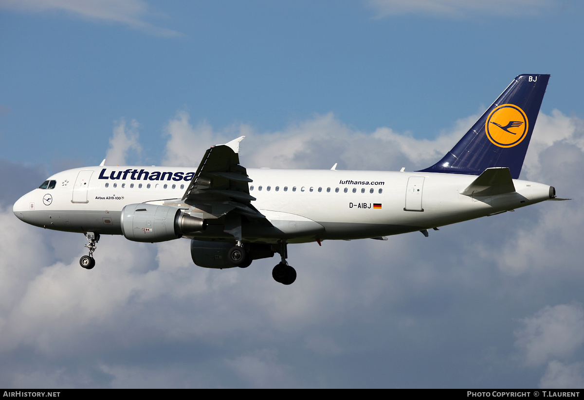 Aircraft Photo of D-AIBJ | Airbus A319-112 | Lufthansa | AirHistory.net #251527