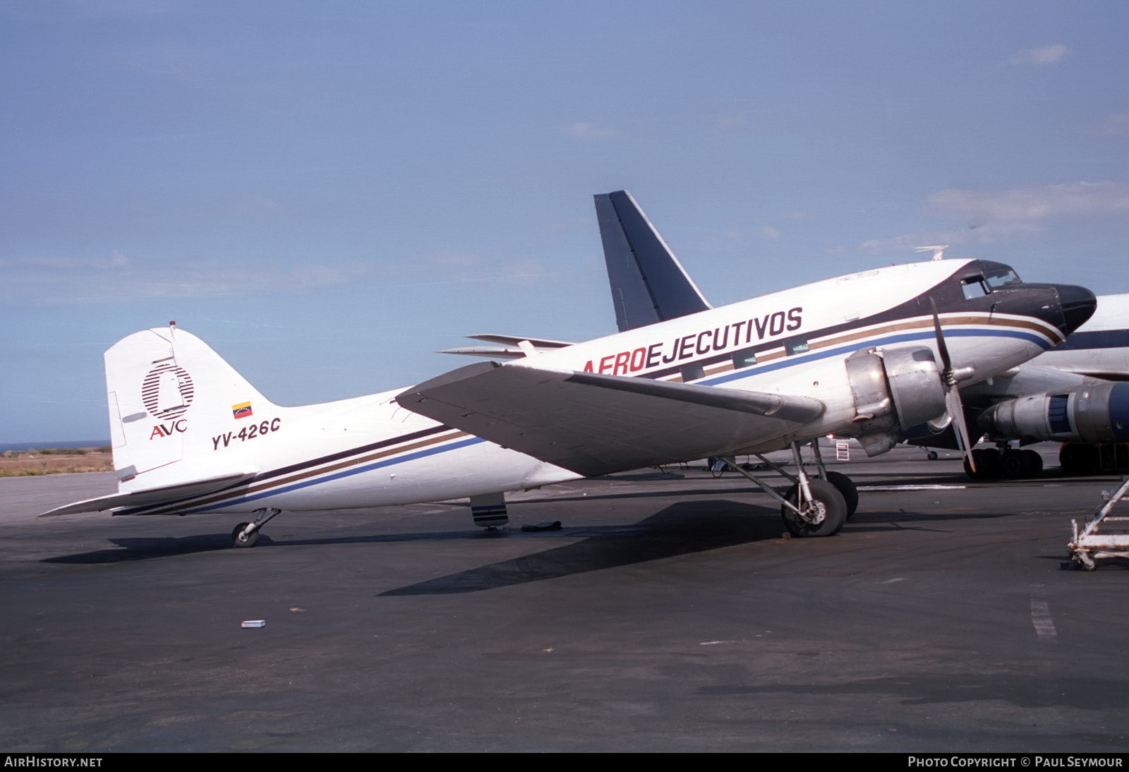Aircraft Photo of YV-426C | Douglas DC-3-201F | Aeroejecutivos | AirHistory.net #251528