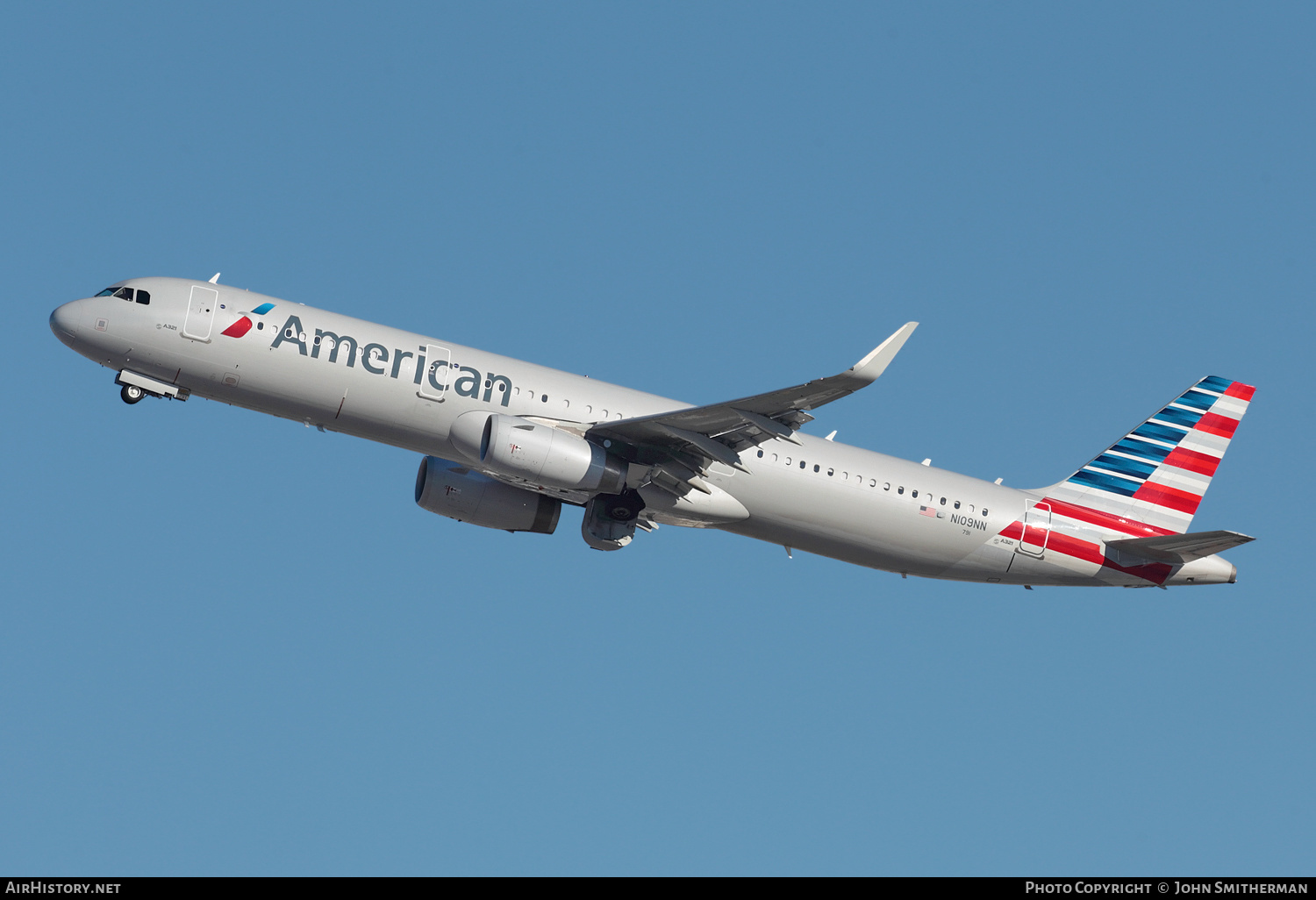 Aircraft Photo of N109NN | Airbus A321-231 | American Airlines | AirHistory.net #251530