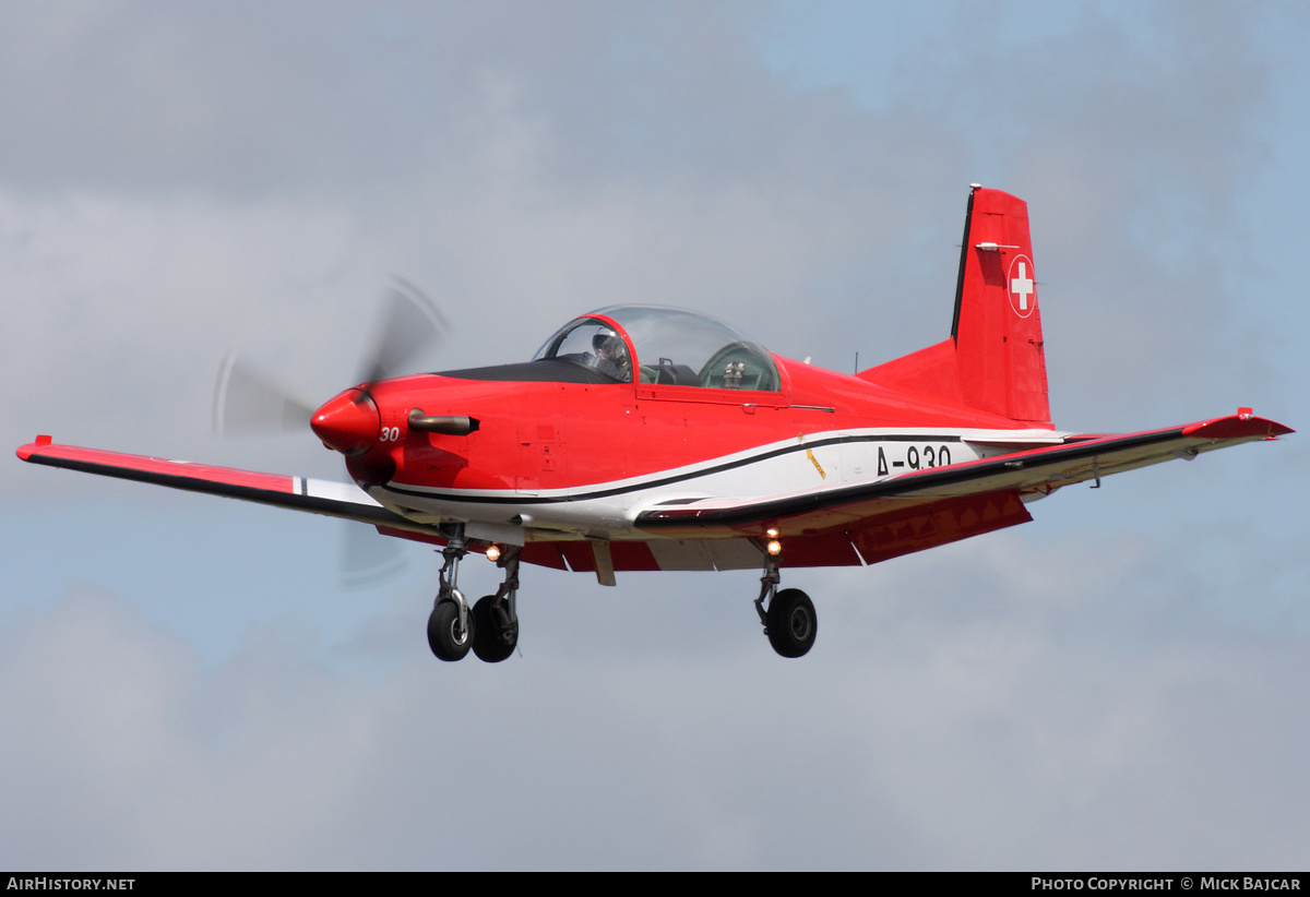 Aircraft Photo of A-930 | Pilatus NCPC-7 | Switzerland - Air Force | AirHistory.net #251534