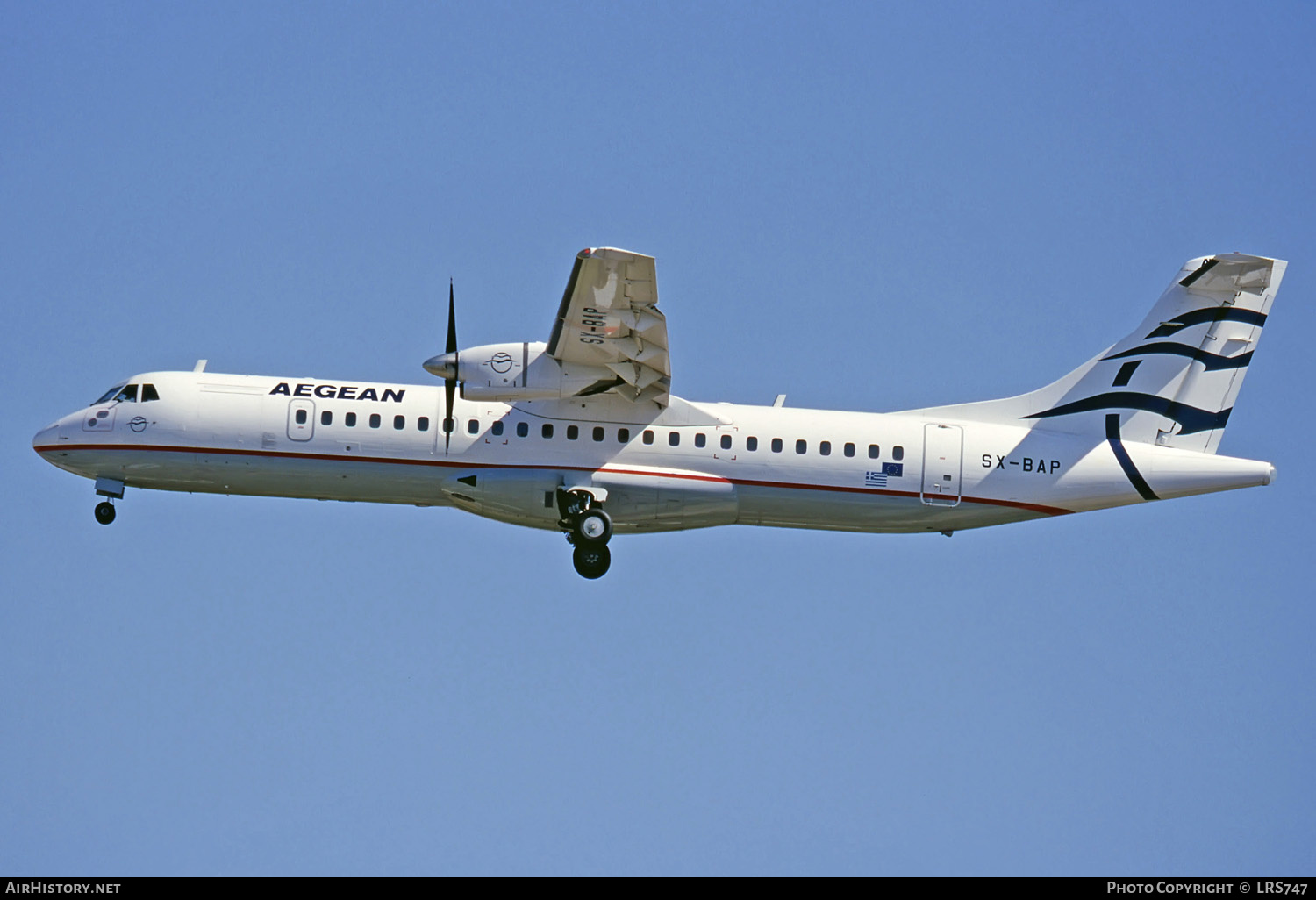 Aircraft Photo of SX-BAP | ATR ATR-72-202 | Aegean Airlines | AirHistory.net #251544