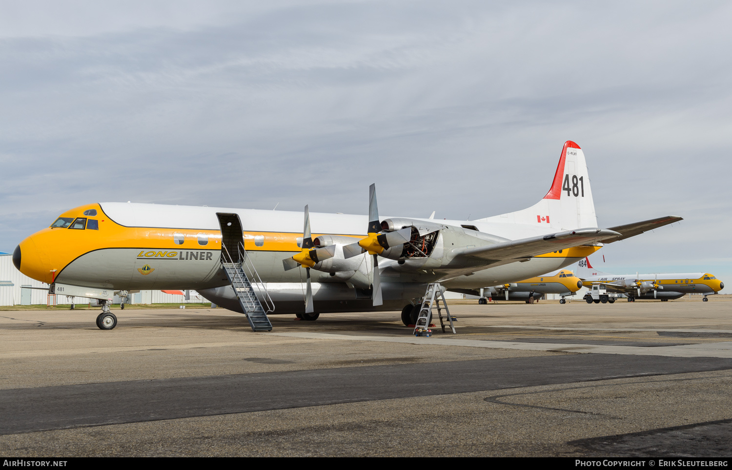 Aircraft Photo of C-FLXT | Lockheed L-188(AT) Long Liner | Air Spray | AirHistory.net #251547