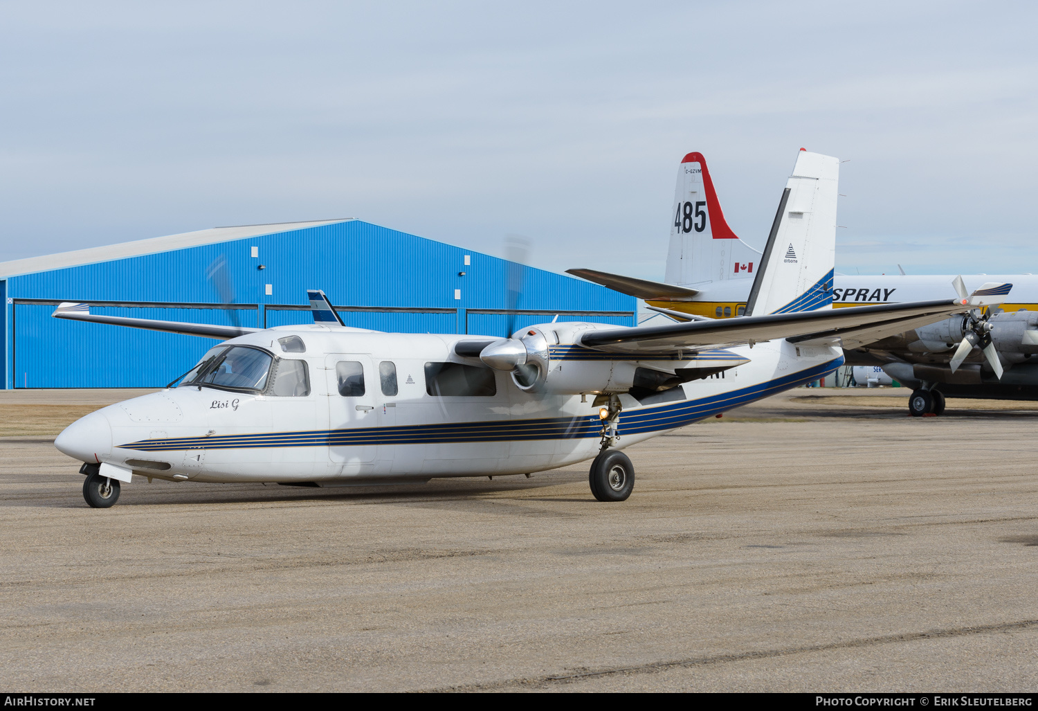 Aircraft Photo of C-FSNP | Rockwell 690C Jetprop 840 | Airborne Sensing | AirHistory.net #251548