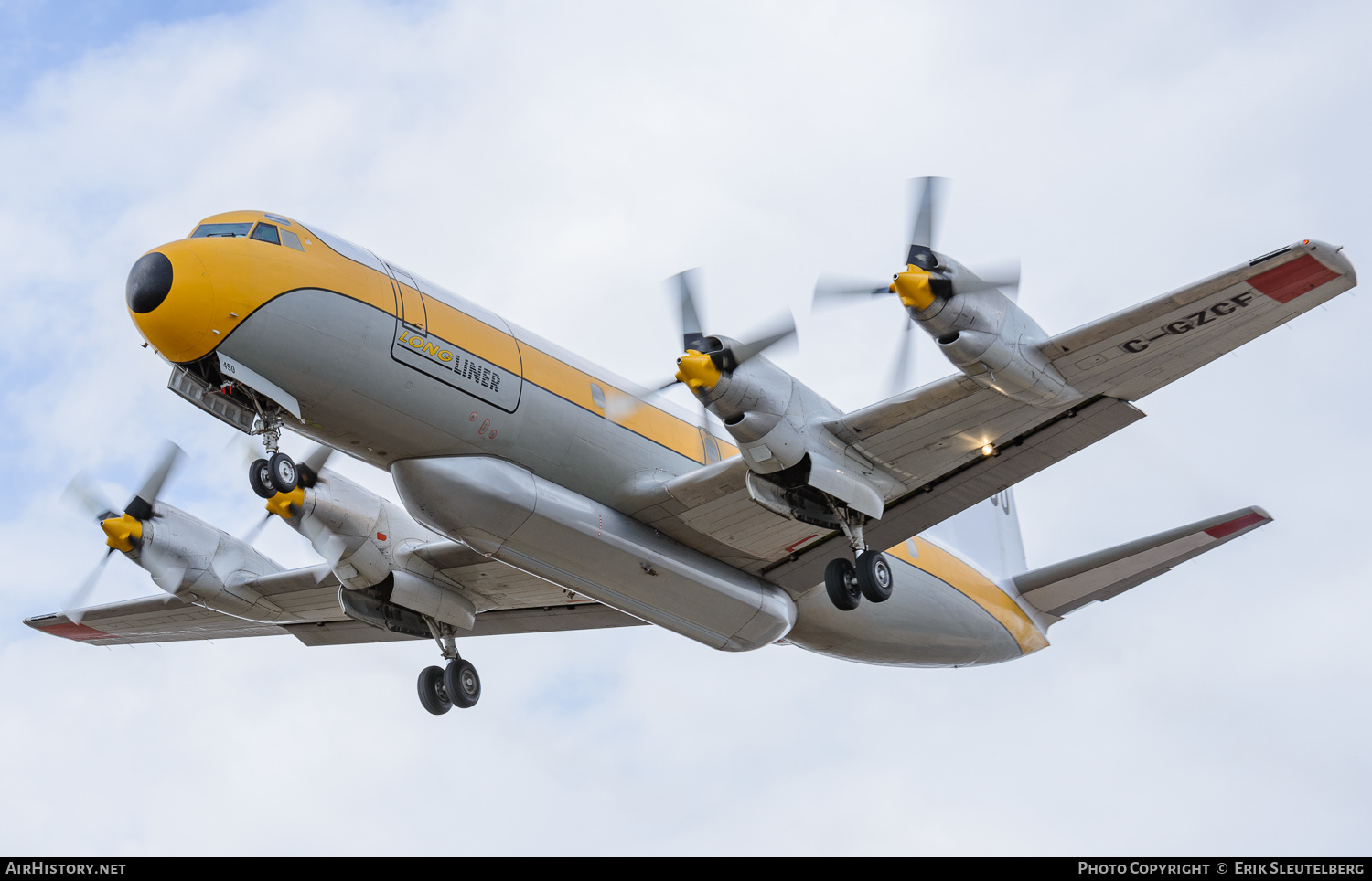 Aircraft Photo of C-GZCF | Lockheed L-188(AT) Long Liner | Air Spray | AirHistory.net #251551