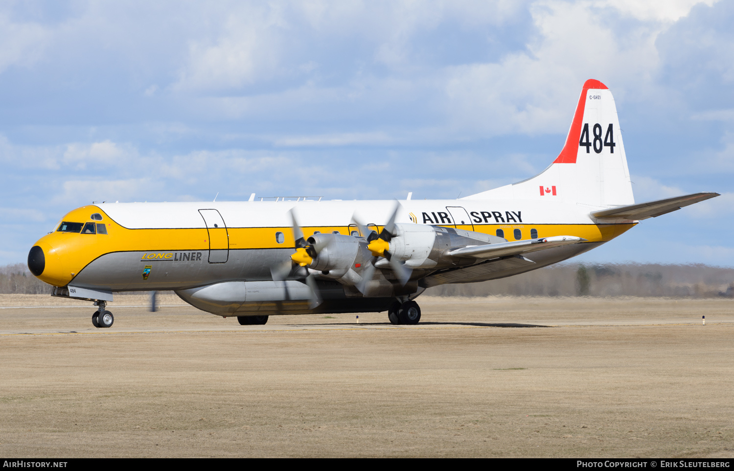 Aircraft Photo of C-GHZI | Lockheed L-188(AT) Long Liner | Air Spray | AirHistory.net #251558