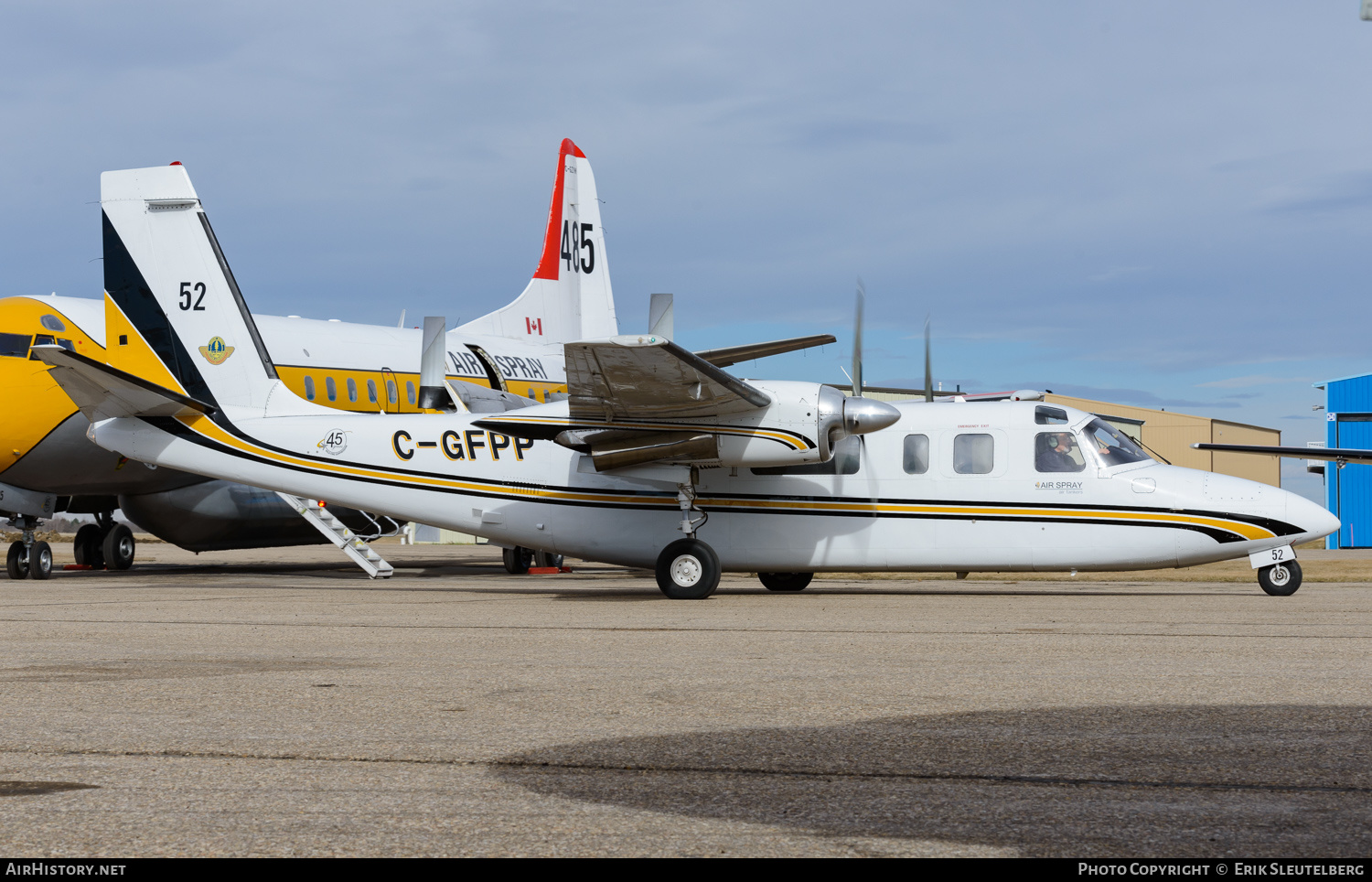 Aircraft Photo of C-GFPP | North American Rockwell 690 Turbo Commander | Air Spray | AirHistory.net #251559