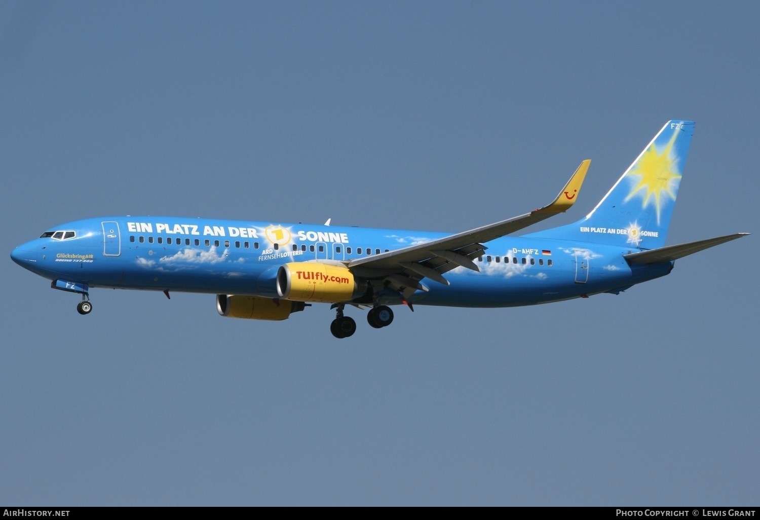 Aircraft Photo of D-AHFZ | Boeing 737-8K5 | TUIfly | AirHistory.net #251560