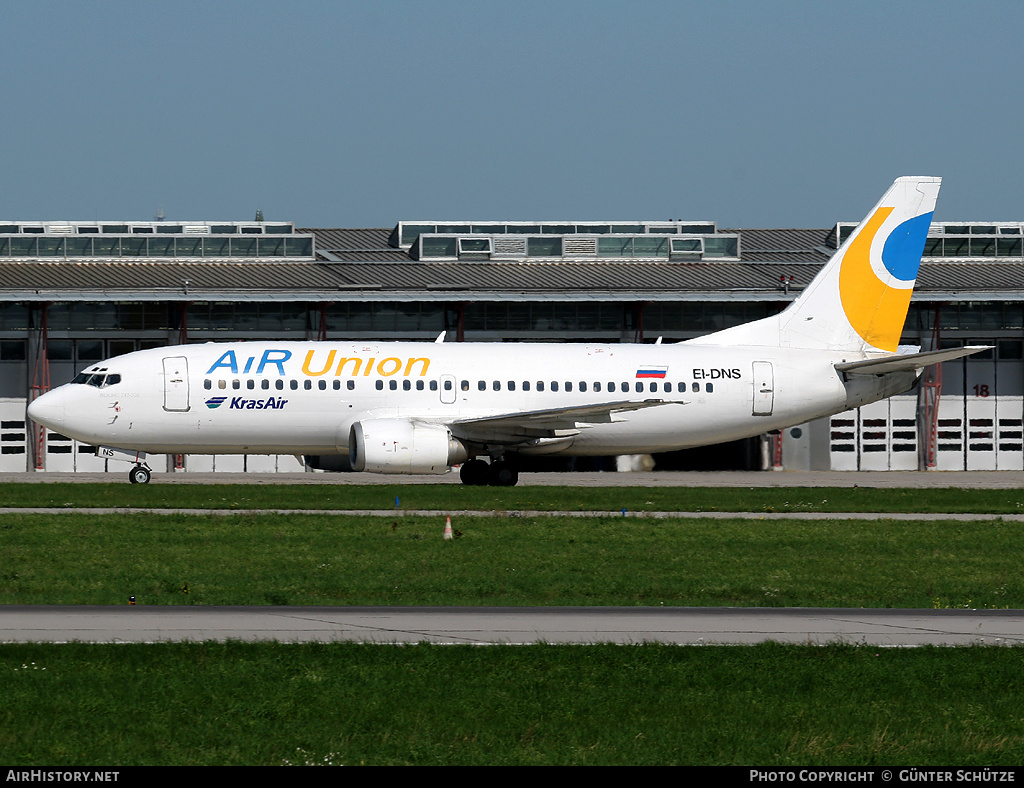 Aircraft Photo of EI-DNS | Boeing 737-329 | Air Union | AirHistory.net #251570