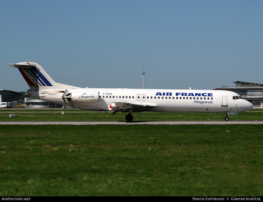 Aircraft Photo of F-GIOG | Fokker 100 (F28-0100) | Air France | AirHistory.net #251574