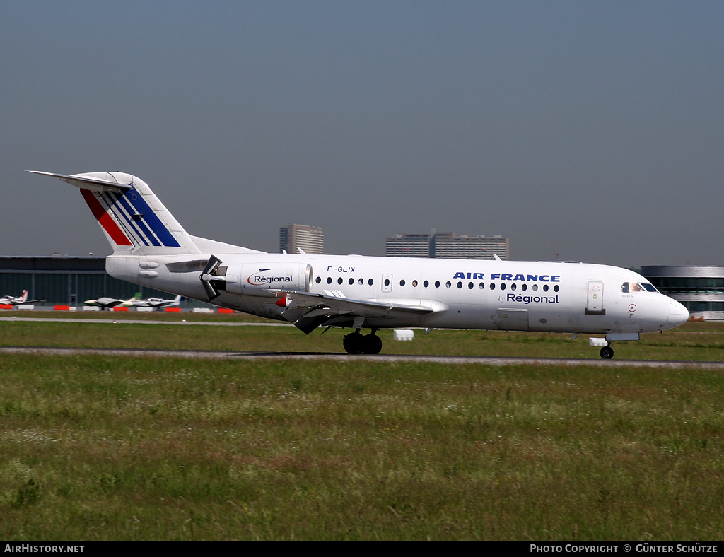 Aircraft Photo of F-GLIX | Fokker 70 (F28-0070) | Air France | AirHistory.net #251576
