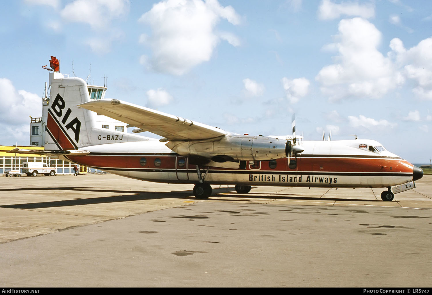 Aircraft Photo of G-BAZJ | Handley Page HPR-7 Herald 209 | British Island Airways - BIA | AirHistory.net #251594