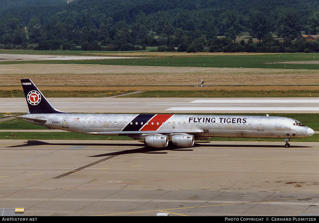 Aircraft Photo of N703FT | McDonnell Douglas DC-8-73CF | Flying Tigers | AirHistory.net #251598
