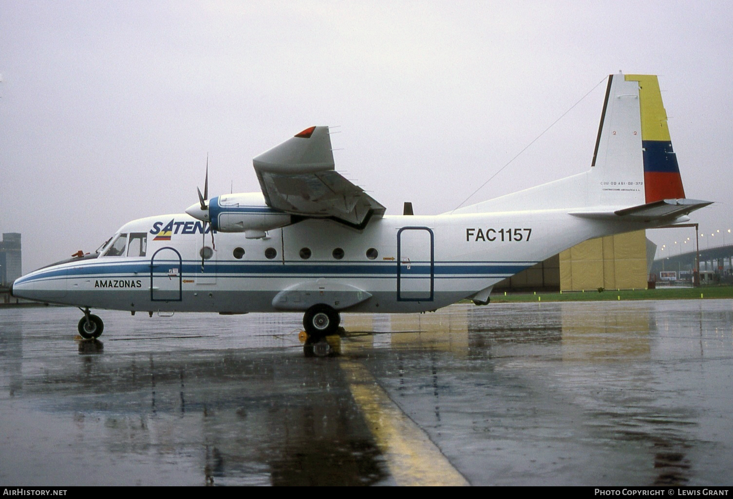 Aircraft Photo of FAC1157 | CASA C-212-300 Aviocar | Colombia - Satena | AirHistory.net #251614