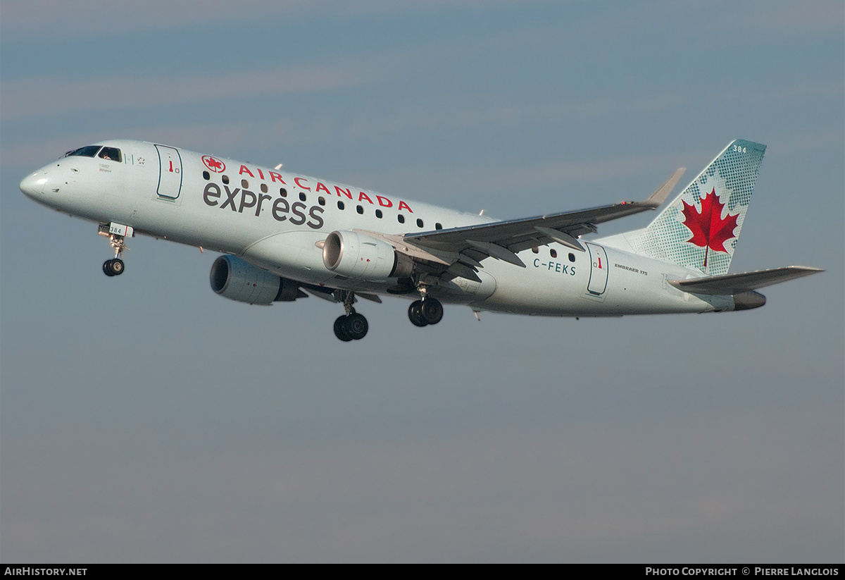 Aircraft Photo of C-FEKS | Embraer 175LR (ERJ-170-200LR) | Air Canada Express | AirHistory.net #251625