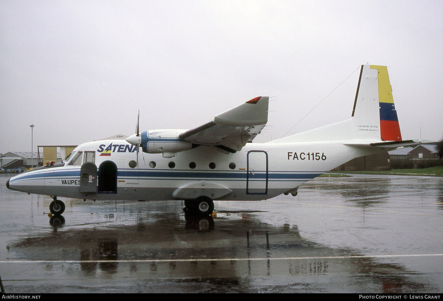 Aircraft Photo of FAC1156 | CASA C-212-300 Aviocar | Colombia - Satena | AirHistory.net #251628